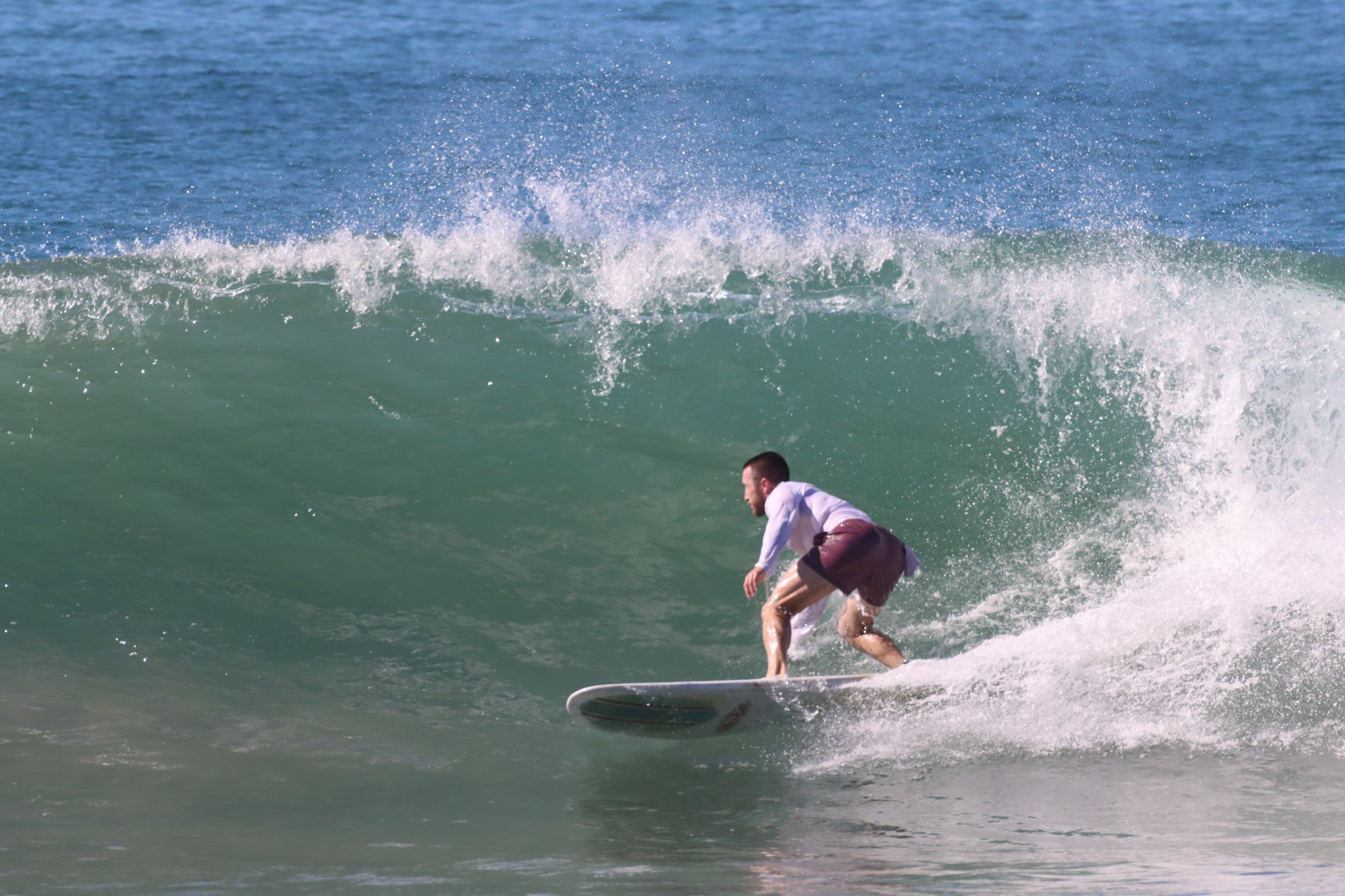 Matt Mosich surfing